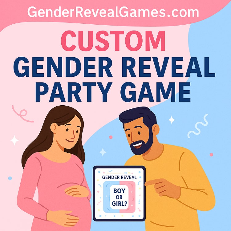 Custom Gender Reveal Game