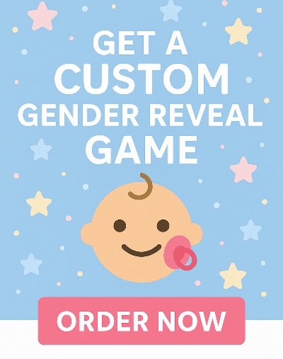Custom Gender Reveal CTA